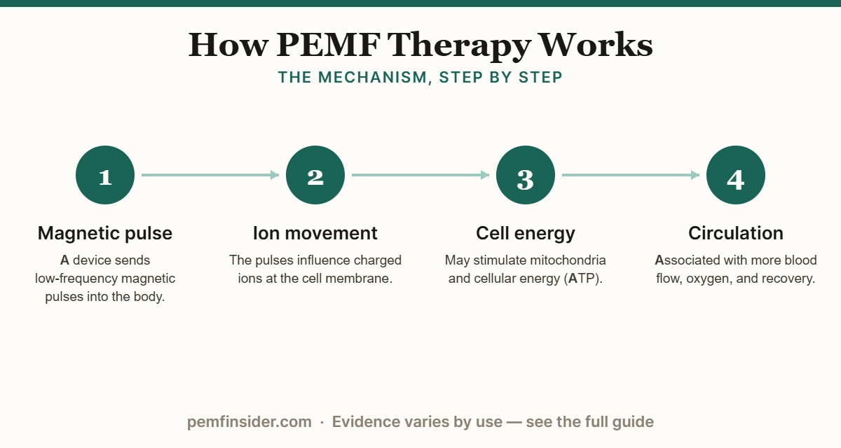 How PEMF therapy works in four steps