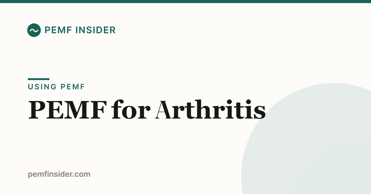 PEMF for Arthritis